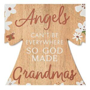 Angel Wall Hanging Angels Can't Be Everywhere So He Created Grandmothers